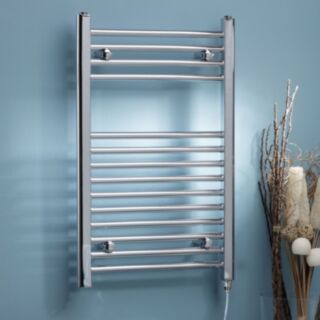 Kartell K-Rad Straight Electric Towel Rail Chrome 150W 500x800mm