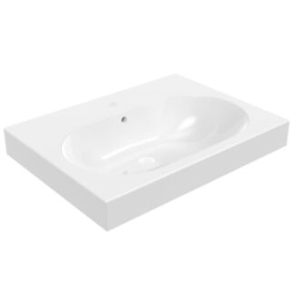 Saneux Austen 1 Tap Hole Wash Basin 450x620mm