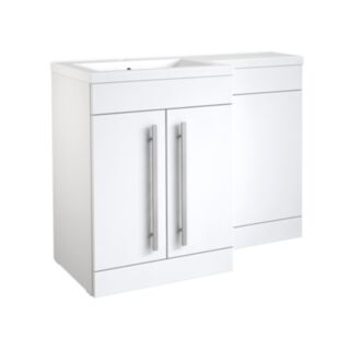 Kartell K-Vit Matrix Floor Standing WC Unit Gloss White 247x500x830mm