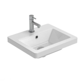 Saneux Air 1 Tap Hole Wash Basin 350x400mm