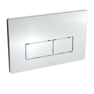 Saneux Flushe Chrome Square Flush Plate