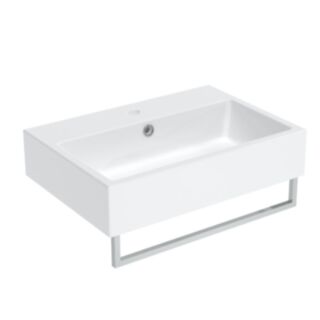 Saneux Matteo Wash Basin 1 Tap Hole 420x600mm