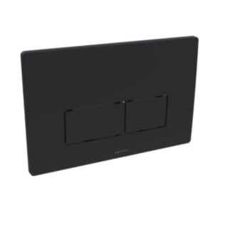 Saneux Flushe 2.0 Square Flush Plate Matt Black