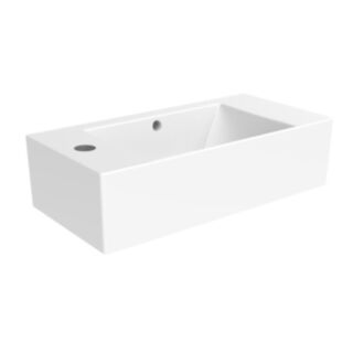 Saneux Matteo Left Handed Tap Hole Wash Basin 250x510mm