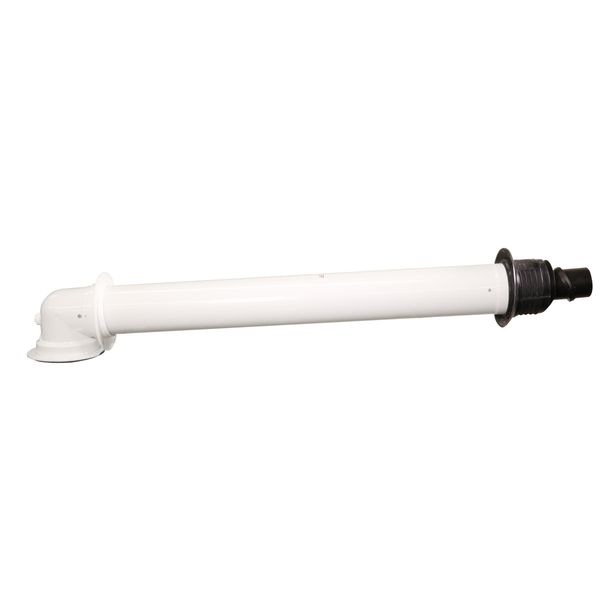Worcester Horizontal 890mm High Rise Flue Kit 60/100mm