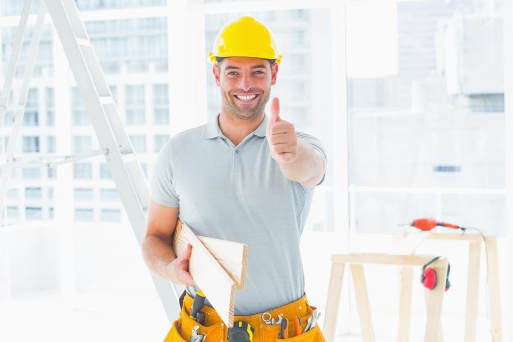 Builder Happy with his builder's insurance