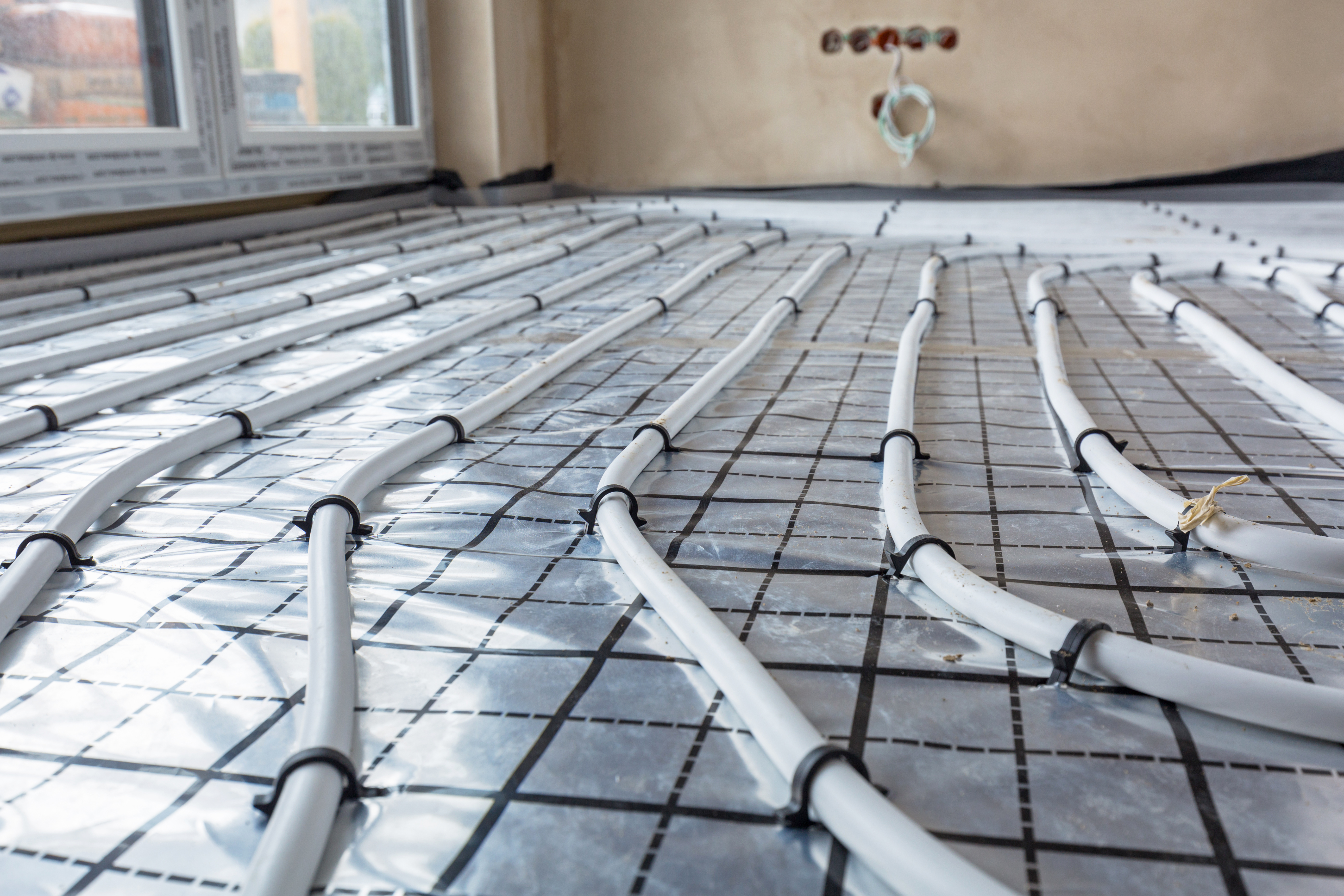 Use of Polypipe Underfloor Heating Systems