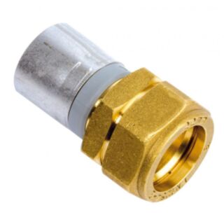 Buteline Compression Fitting 16mm PB x 15mm Copper